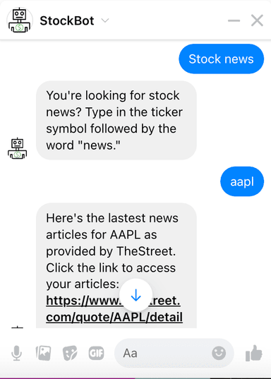 Stockbot: A Finance Chatbot top